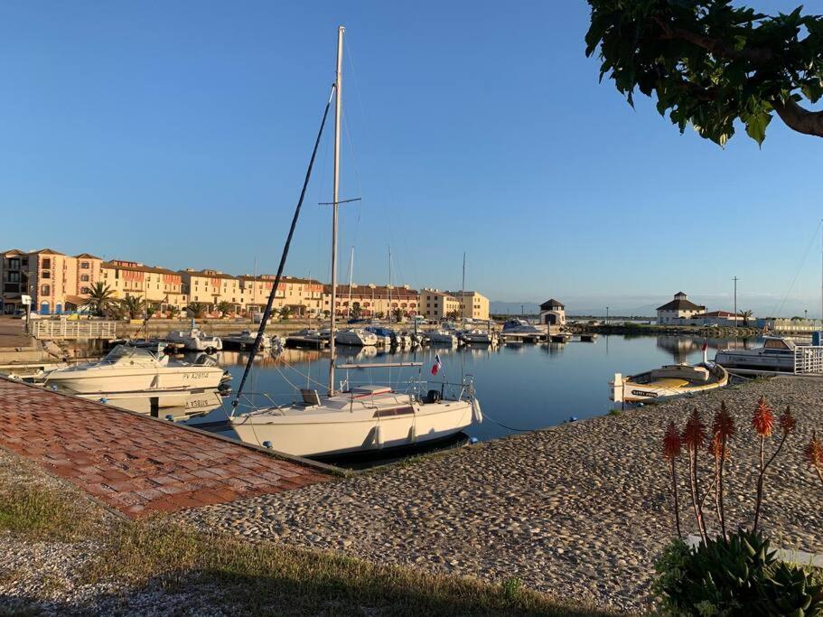 T2 Neuf + Bateau / Piscine Super Infrastructures Apartment Le Barcares Exterior photo